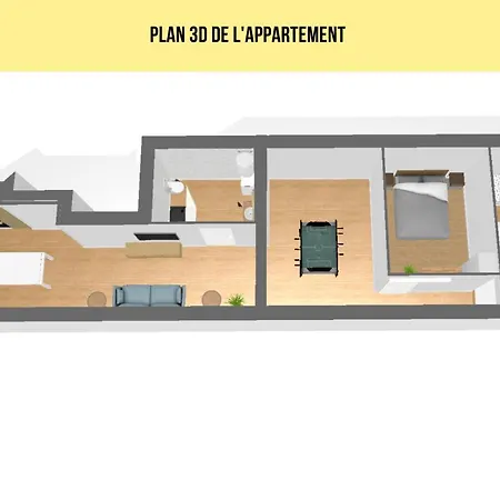 Lägenhet Avec Vue Sur Les Etoiles Et Salle De Jeux *