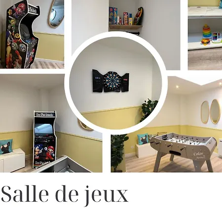 Avec Vue Sur Les Etoiles Et Salle De Jeux Lägenhet